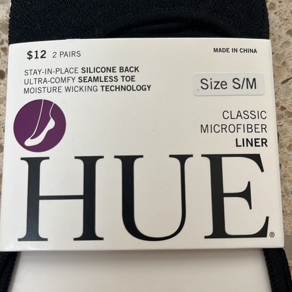 Hue ladies 2 pair sock liner bundle - Picture 4 of 7